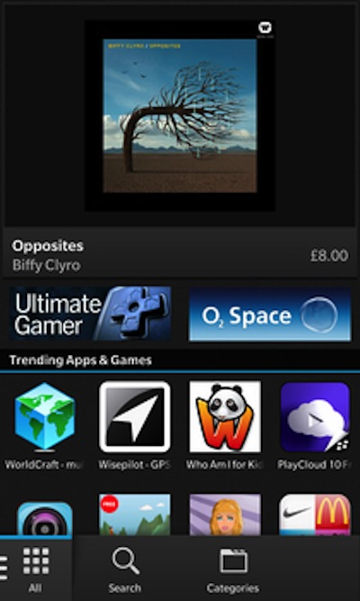 BlackBerry Z10 Apps