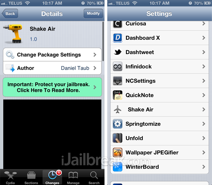ShakeAir-Cydia-Tweak
