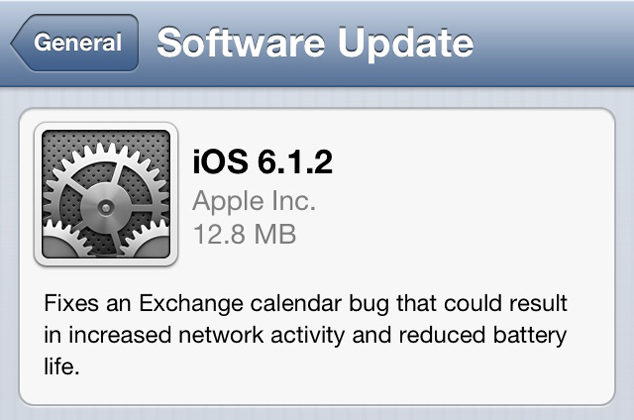 Download iOS 6.1.2 For iPhone, iPod Touch, iPad