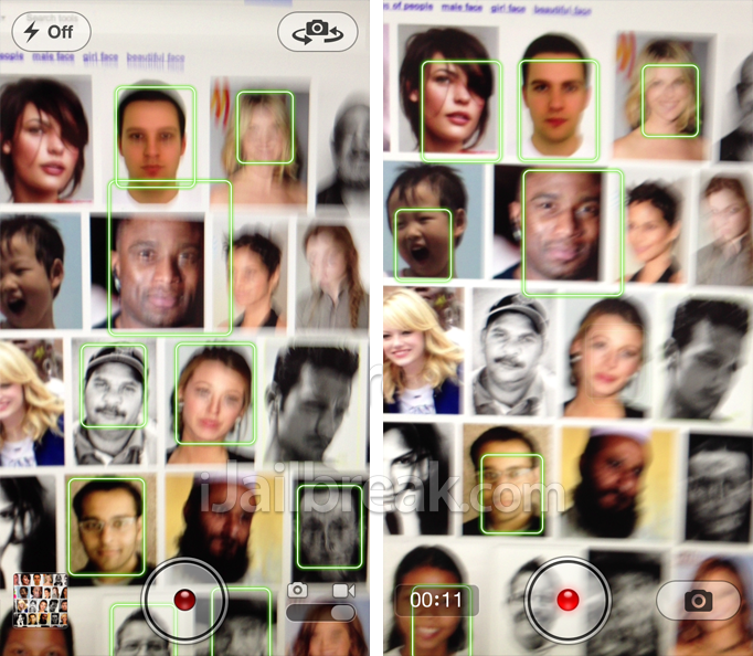 FaceDetectionDuringVideo Cydia Tweak iJailbreak