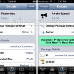 Flusterless And Awake Speech Cydia Tweaks iJailbreak