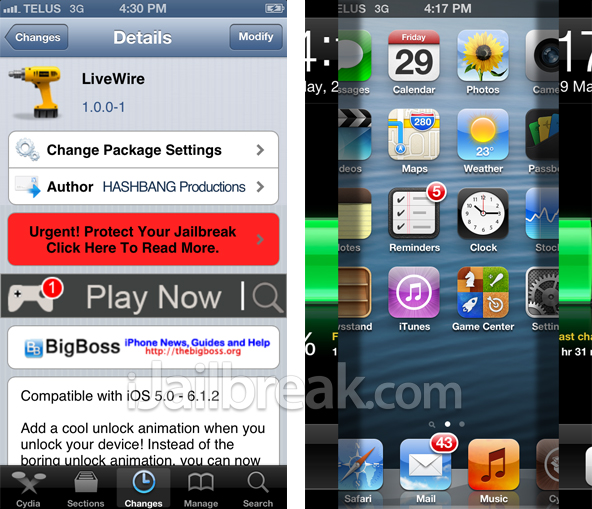 LiveWire-Cydia-Tweak