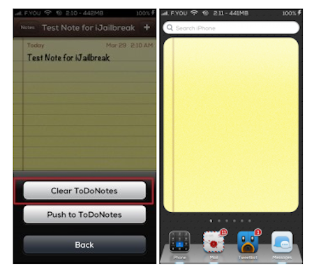 ToDoNotes 2 iOS 6 Cydia Tweak iJailbreak 3