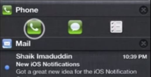 Here’s An iOS 7 Concept That Brings Actions To Notification Center [VIDEO]