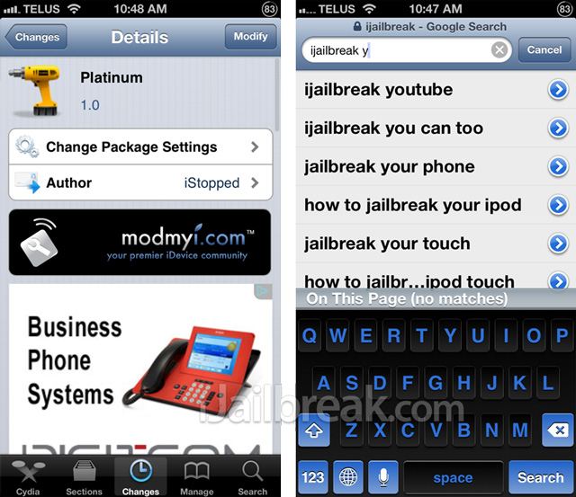 Platinum-Cydia-Tweak