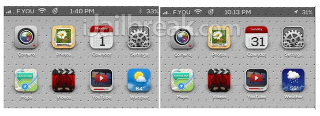 WeatherIcon 6 Cydia Tweak ijailbreak