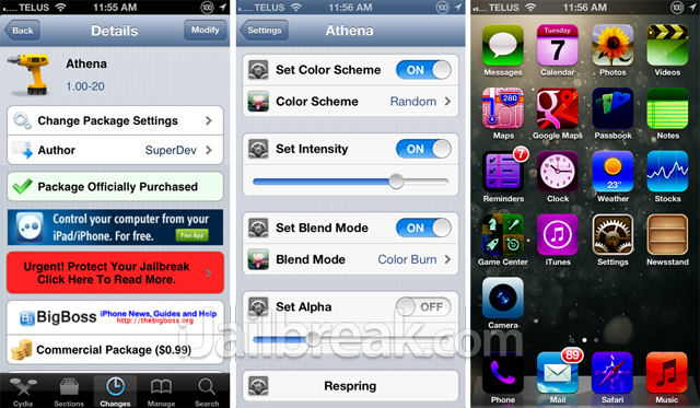 Athena-Cydia-Tweak