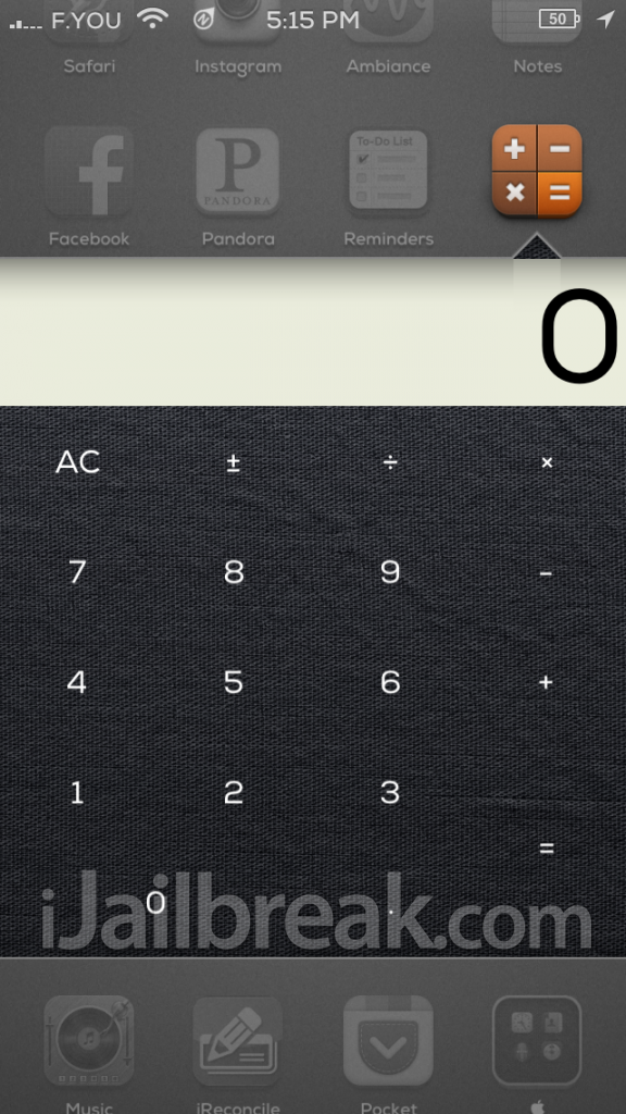 Calculator For Velox Cydia iJailbreak