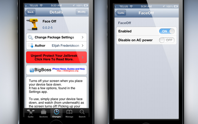 Face-Off-Cydia-Tweak