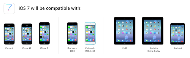 iOS 7 Compatibility