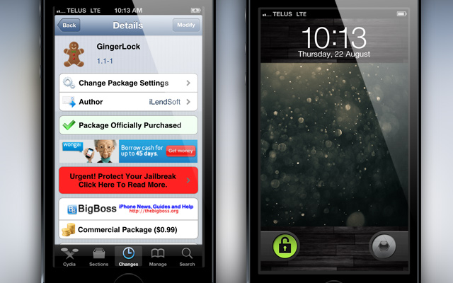 GingerLock-Cydia-Tweak