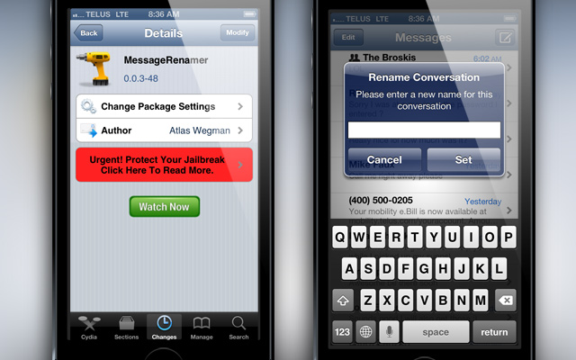 MessageRenamer-Cydia-Tweak