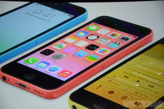 iPhone 5C Colours