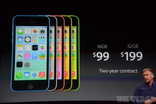 iPhone 5C Pricing