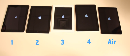 Ipad 3 Vs Ipad 4 Comparison Chart