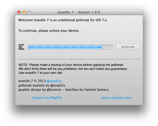 evasi0n 7 jailbreak process