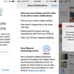 iBeacon Tech Apple Store App