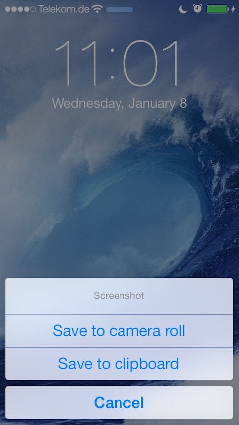 ClipShot Cydia Tweak