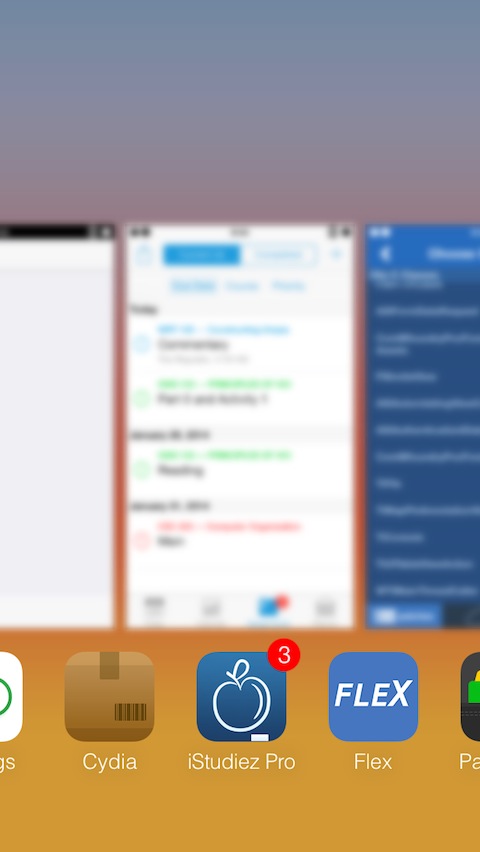 SwitcherBlur Cydia Tweak