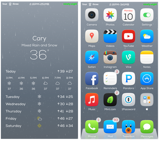 Forecast Cydia Tweak