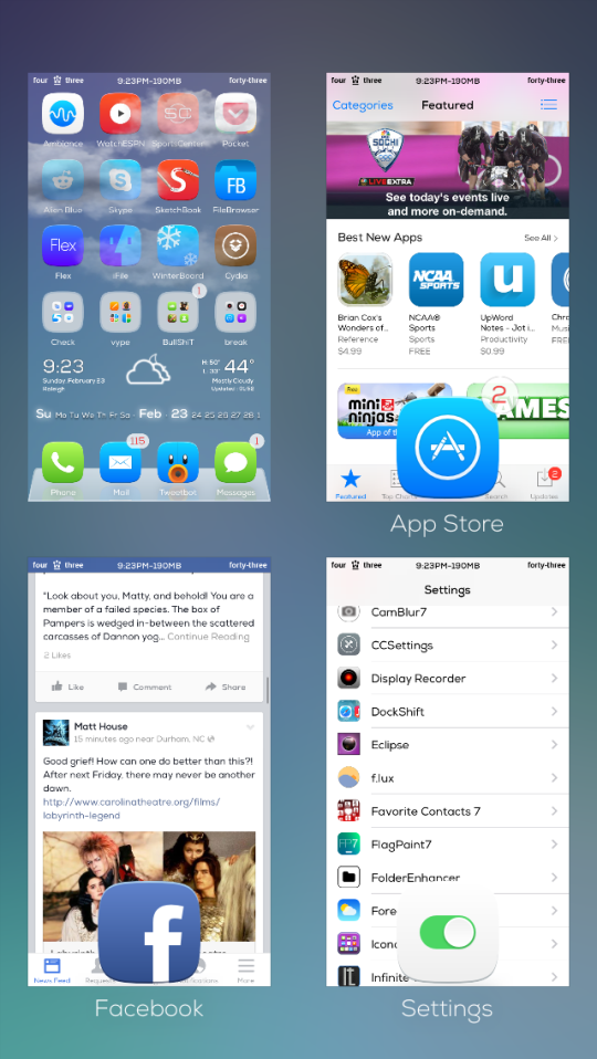 GridSwitcher Cydia Tweak