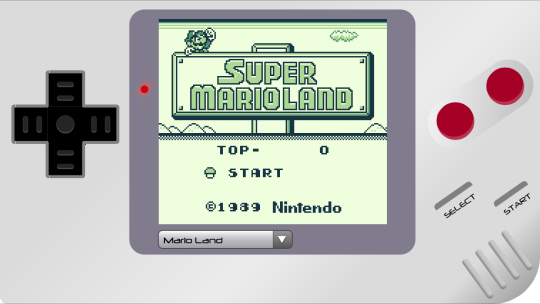 Web Gameboy Emulator