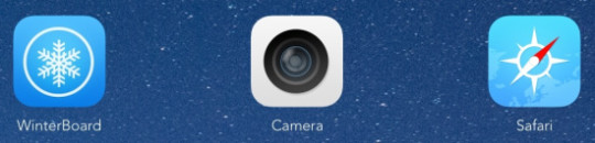 iOS 7 icons without Icon0matic enabled