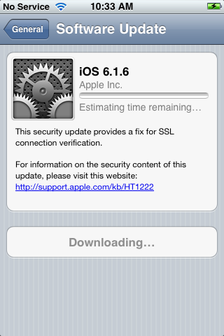 Download iOS 6.1.6 Firmware