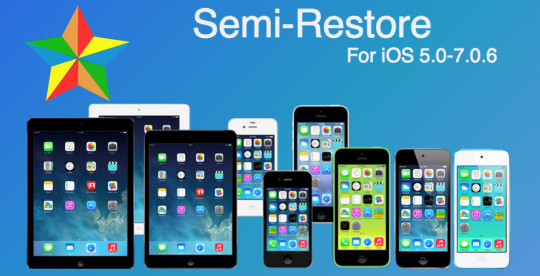 Semi-Restore7 iOS 7