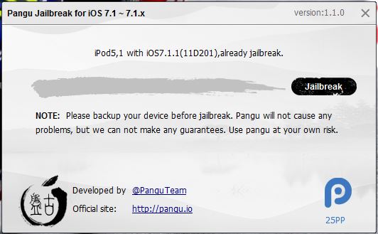 telecharger taig jailbreak ios 7.1.2