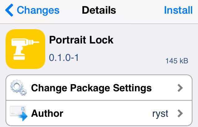 portrait lock