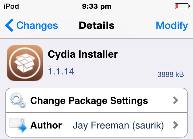 Cydia 1.1.14