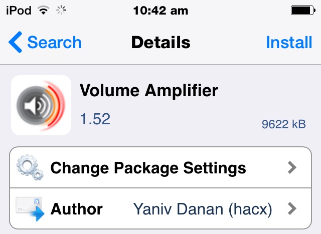 Volume amplifier