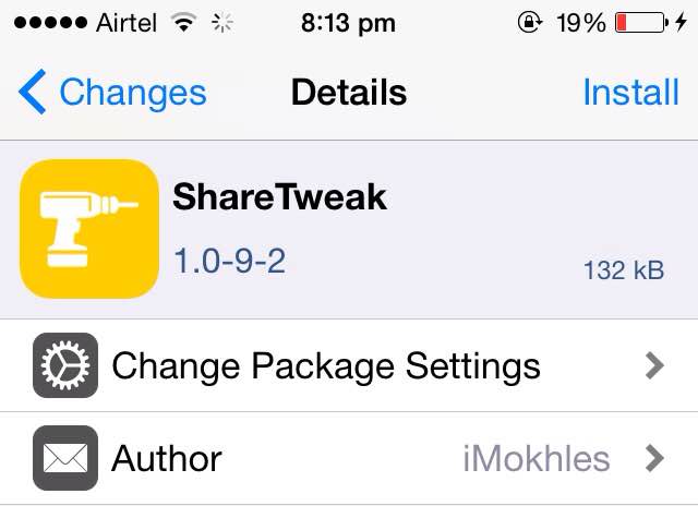 sharetweak