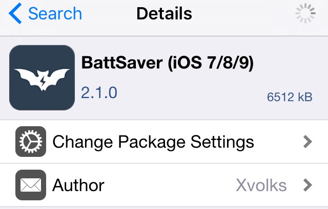 BattSaver iOS 9