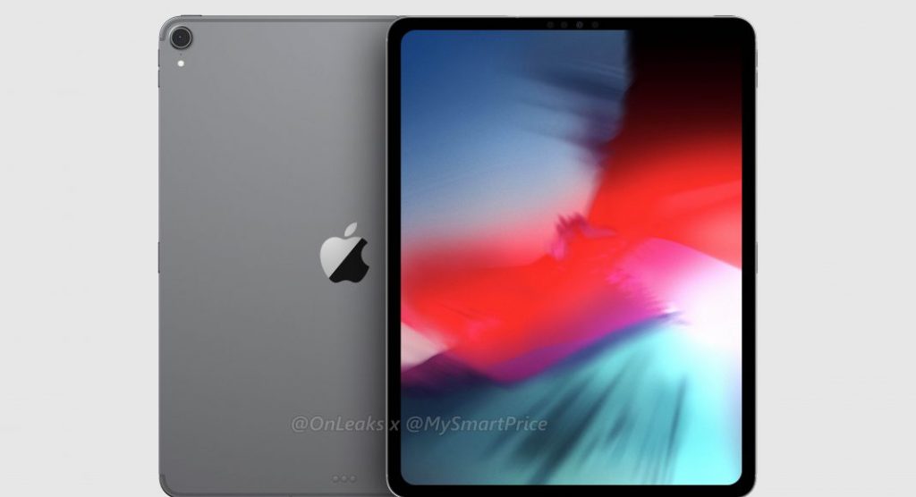 iPad Pro 2018 with Slim Bezels and No Home Button Shown in New Renders