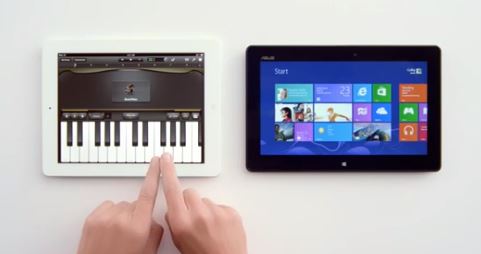 iPad vs Surface Ad