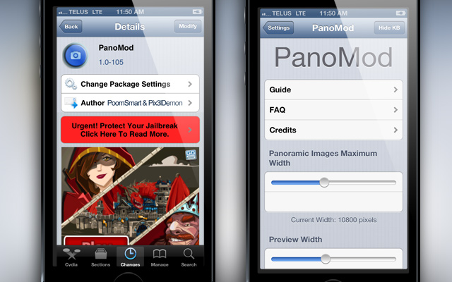 PanoMod-Cydia-Tweak
